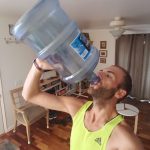 Viel trinken bei der Hitze...