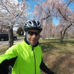 Radeinheit zur Cherry Blossom Zeit